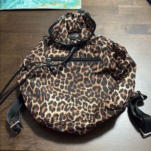 Coach Animal Print Backpack